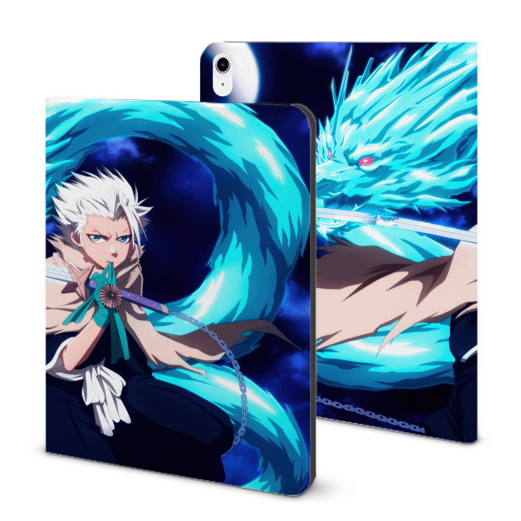 （画像用） ブリーチ BLEACH IPad ケース ブック型 PUレザー TPU 耐衝撃 軽量 薄型 ペン収納なし 全面保護 IPad 各モデル対応